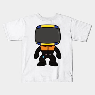 Lando Norris Custom Bobblehead - 2022 Season Kids T-Shirt